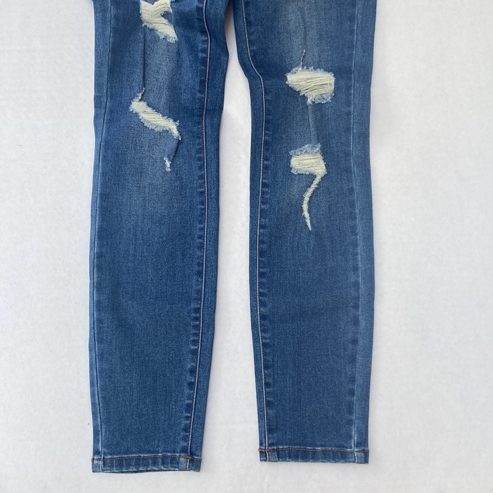 New GUESS Skinny Destroyed jeans SZ 24 - Picture 5 of 9